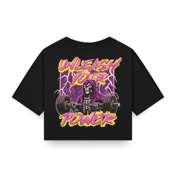 CROP TOP "UNLEASH YOUR POWER" - OXO DESIGN - CROP TOP - 