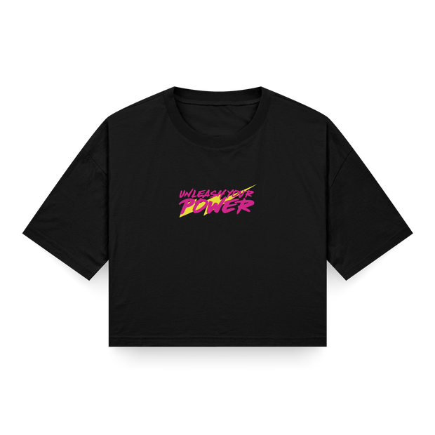 CROP TOP "UNLEASH YOUR POWER" - OXO DESIGN - CROP TOP - 