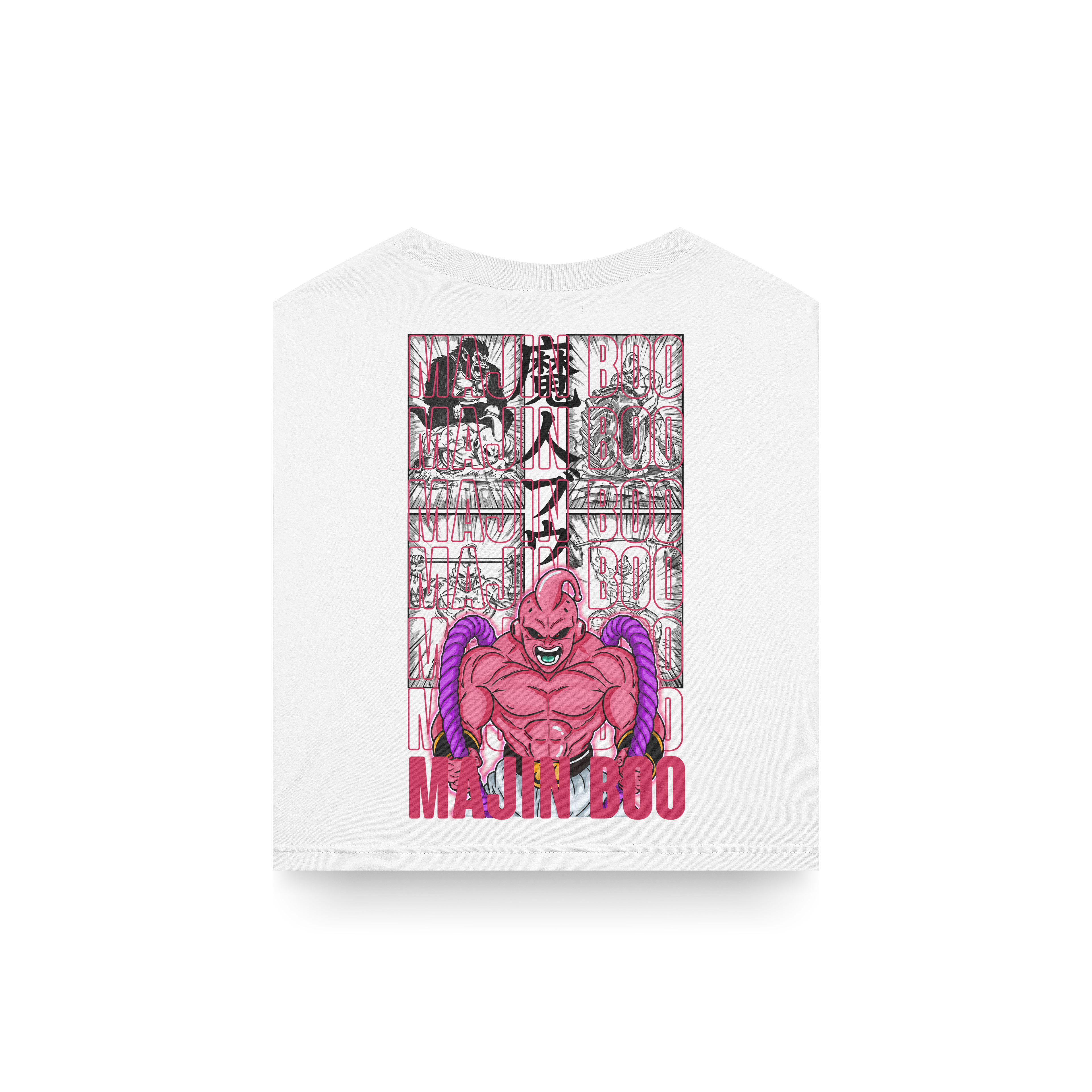 CROP TOP MAJIN BOO - SIN MANGAS