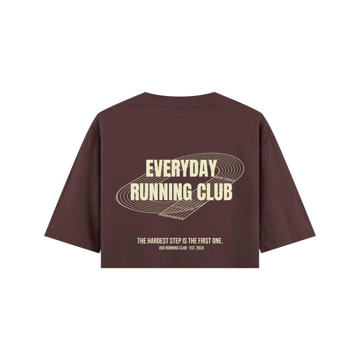 CROP TOP ´EVERYDAY RUNNING CLUB´ OXO DESIGN