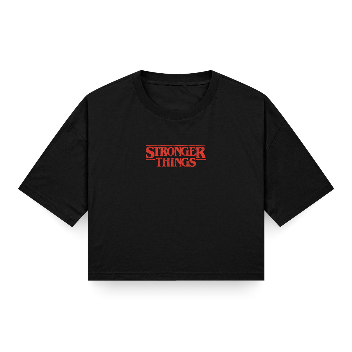 CROPTOP STRONGER THINGS OXO DESIGN