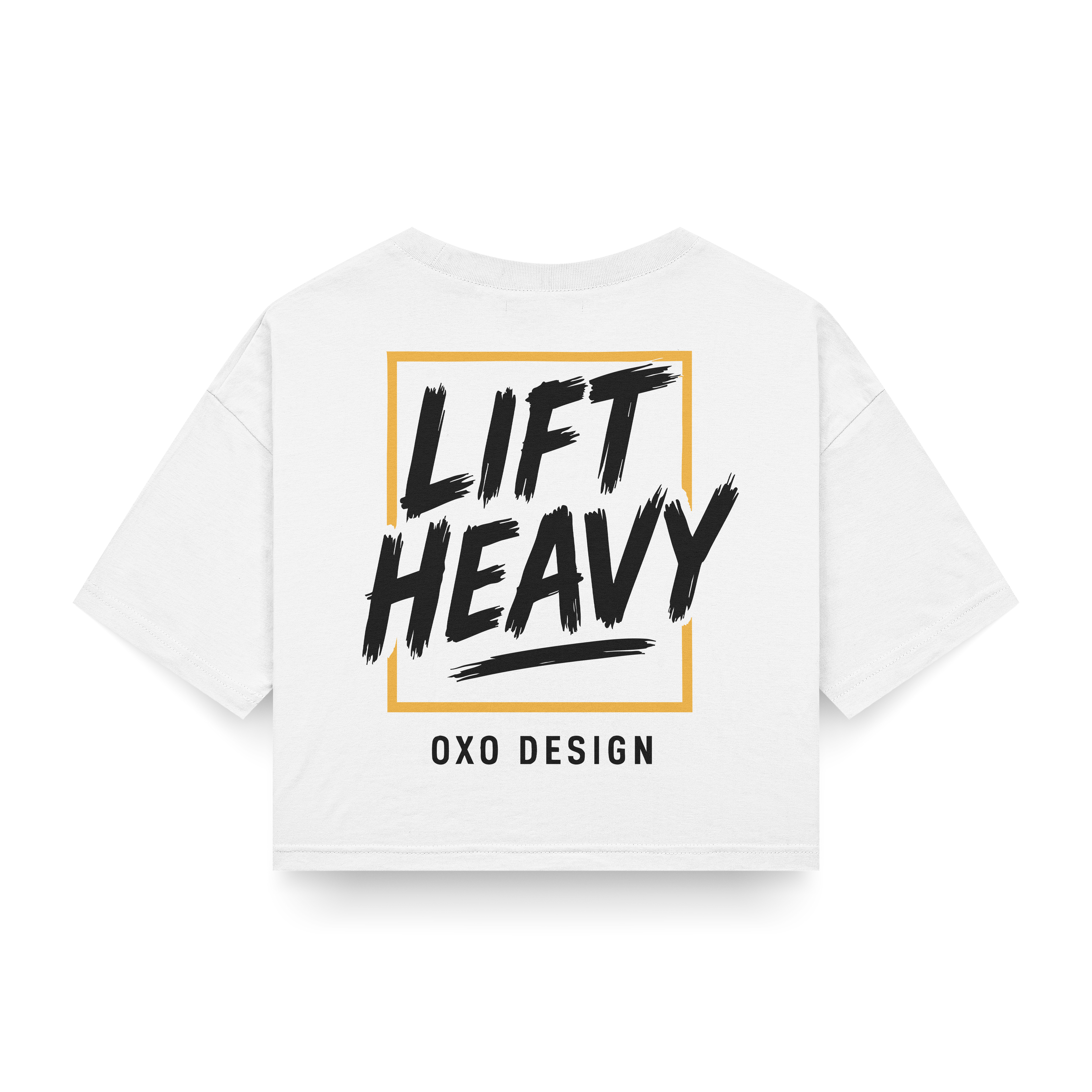 CROPTOP LIFT HEAVY - BLANCO