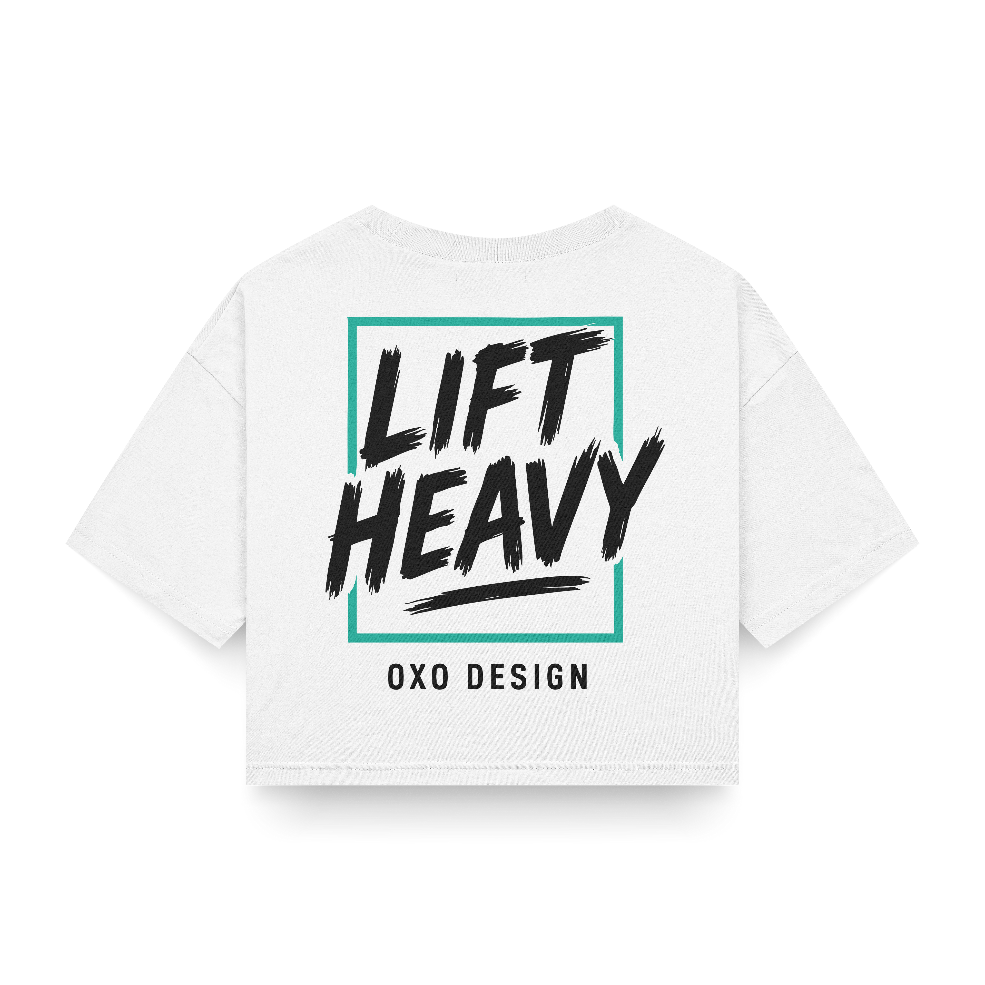 CROPTOP LIFT HEAVY - BLANCO