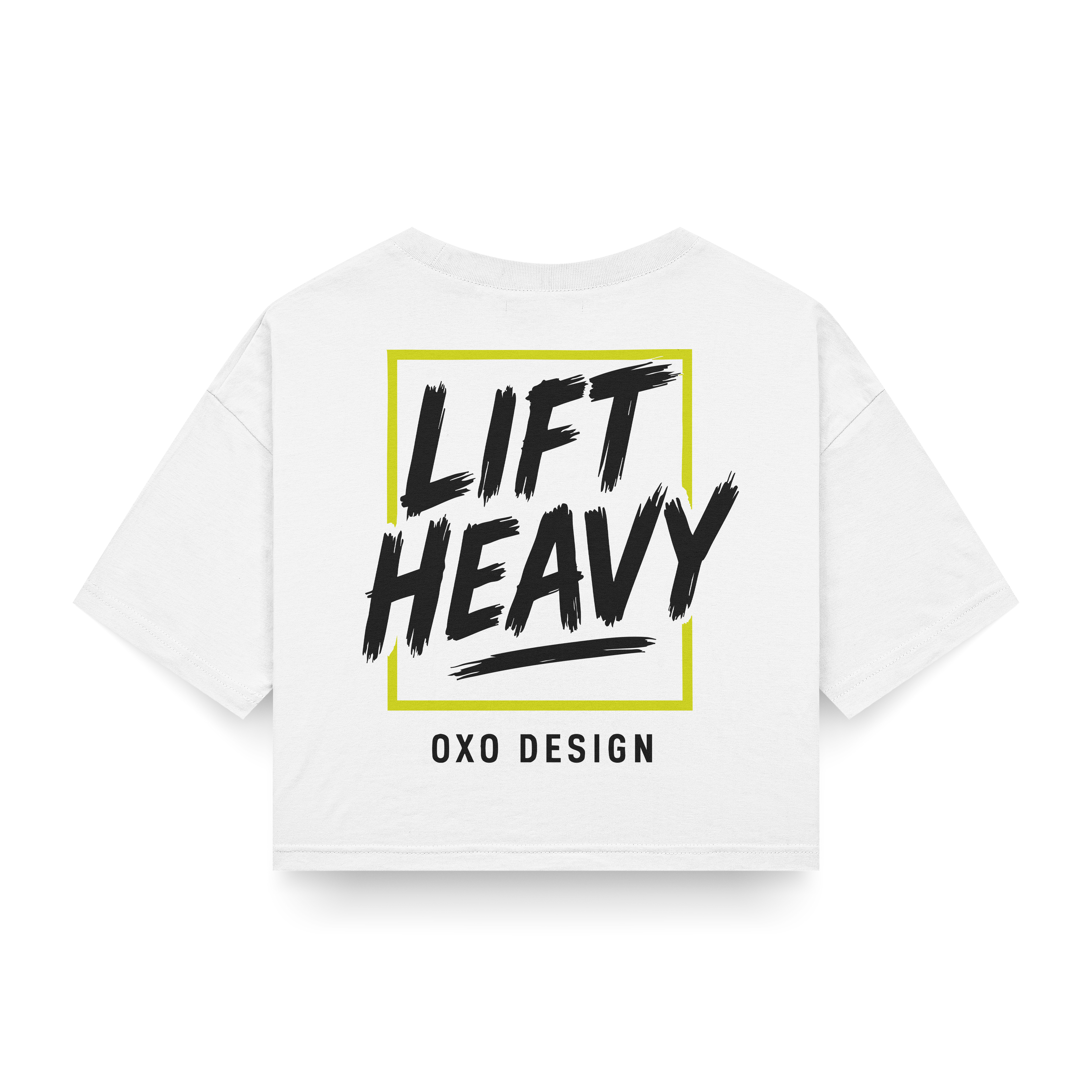 CROPTOP LIFT HEAVY - BLANCO