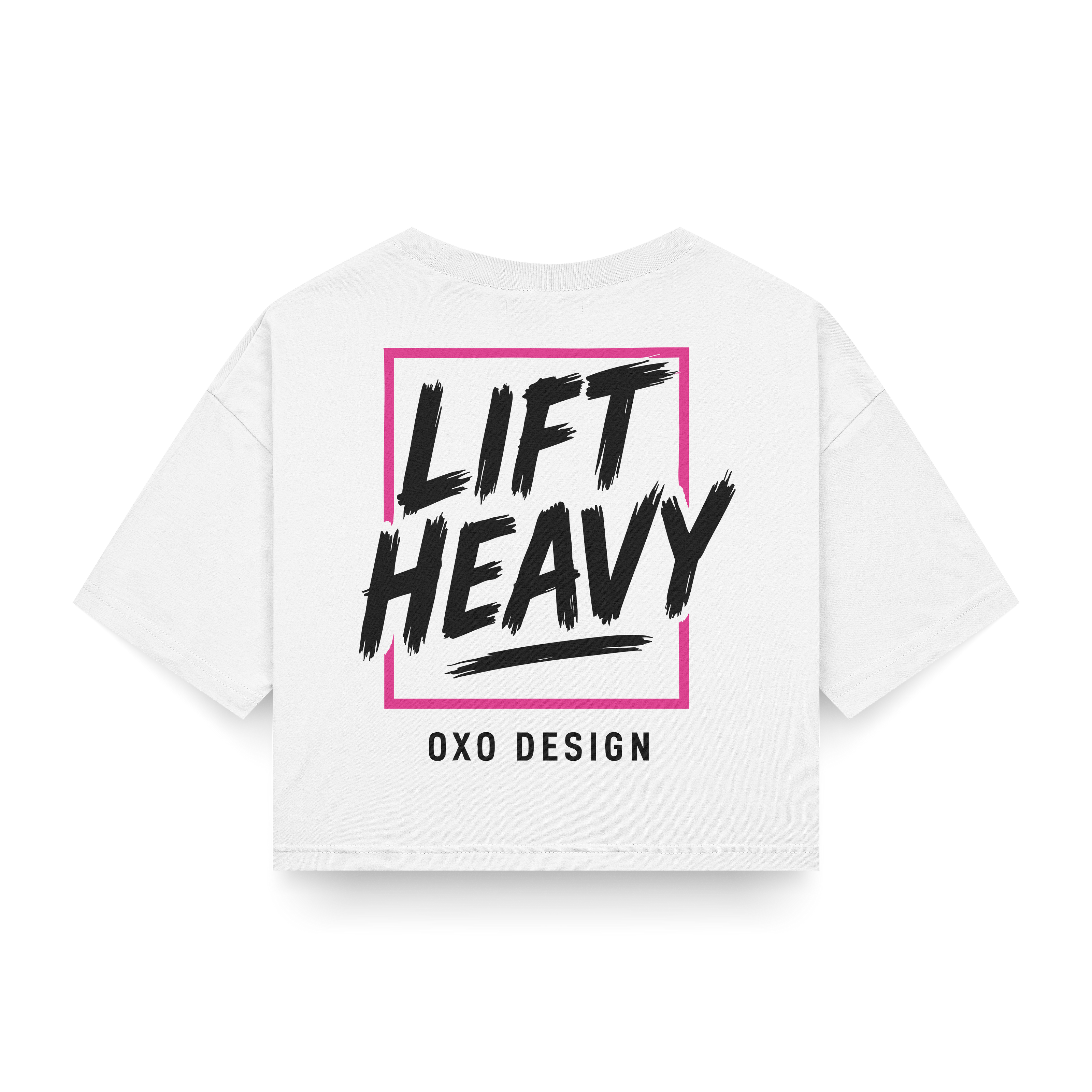 CROPTOP LIFT HEAVY - BLANCO