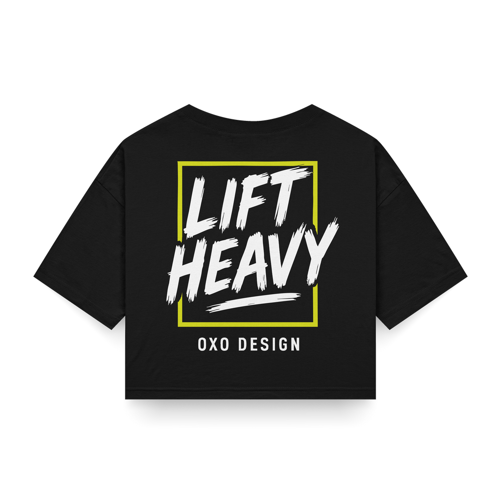 CROPTOPLIFT HEAVY - NEGRO
