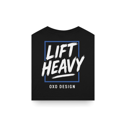 CROPTOPLIFT HEAVY - NEGRO SIN MANGAS
