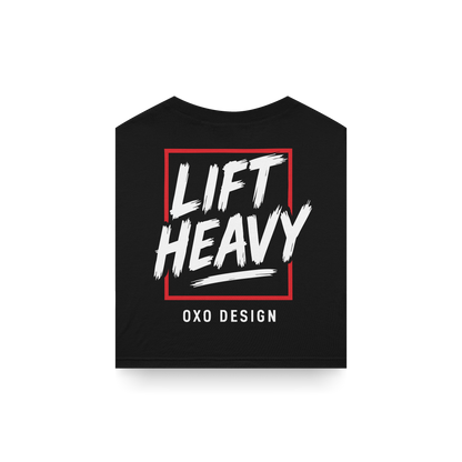 CROPTOPLIFT HEAVY - NEGRO SIN MANGAS