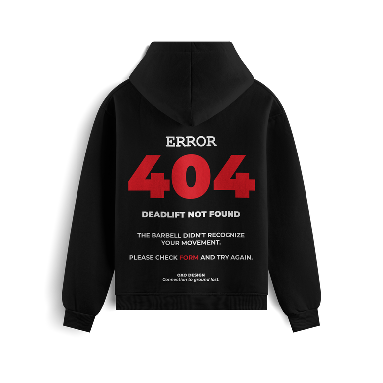 SUDADERA OVERSIZE ERROR 404 - MOVEMENT NOT FOUND