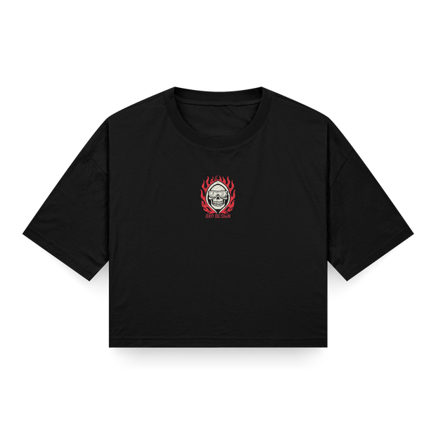 CROPTOP THIS IS HELLFIRE OXO DESIGN
