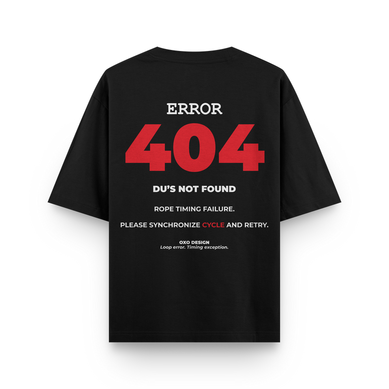 CAMISETA ERROR 404 - MOVEMENT NOT FOUND
