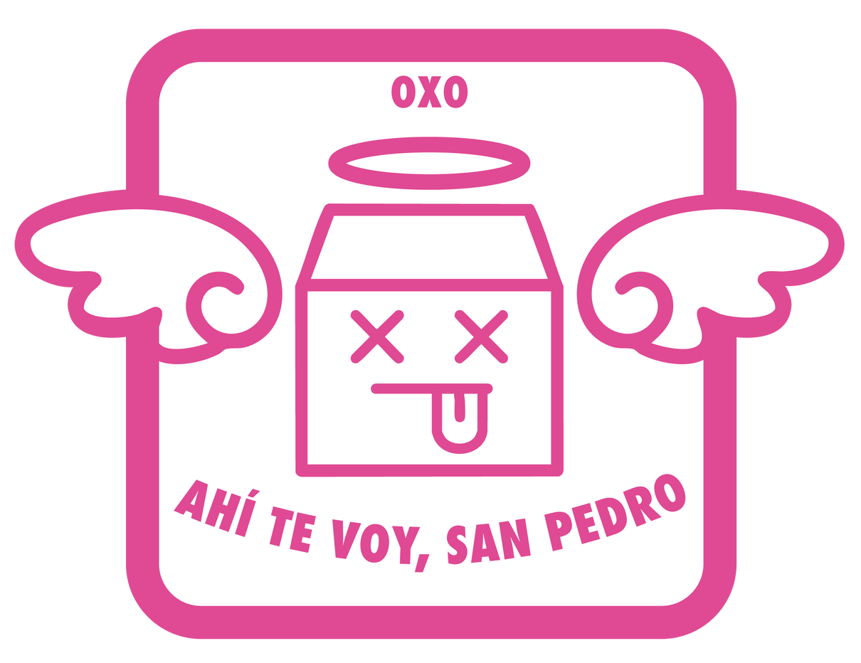 PARCHE 3D - AHÍ TE VOY OXO DESIGN