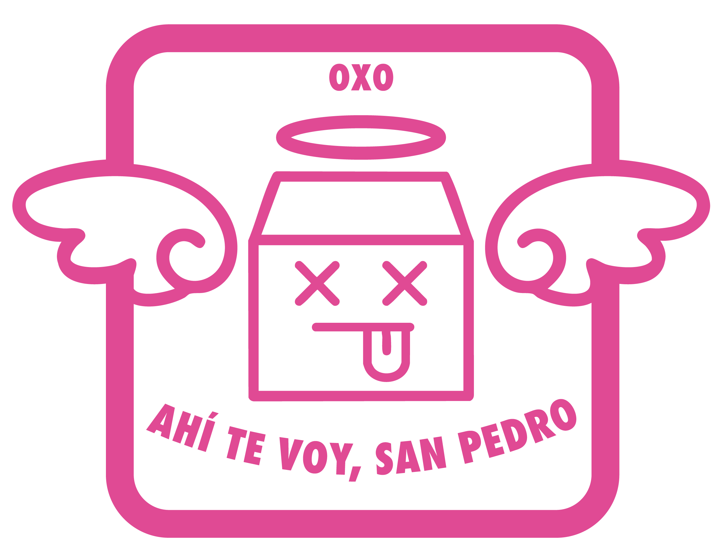 PARCHE 3D - AHÍ TE VOY