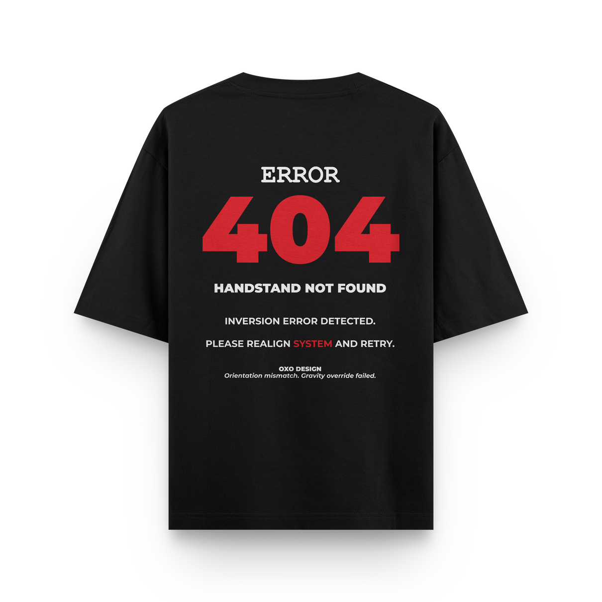 CAMISETA ERROR 404 - MOVEMENT NOT FOUND