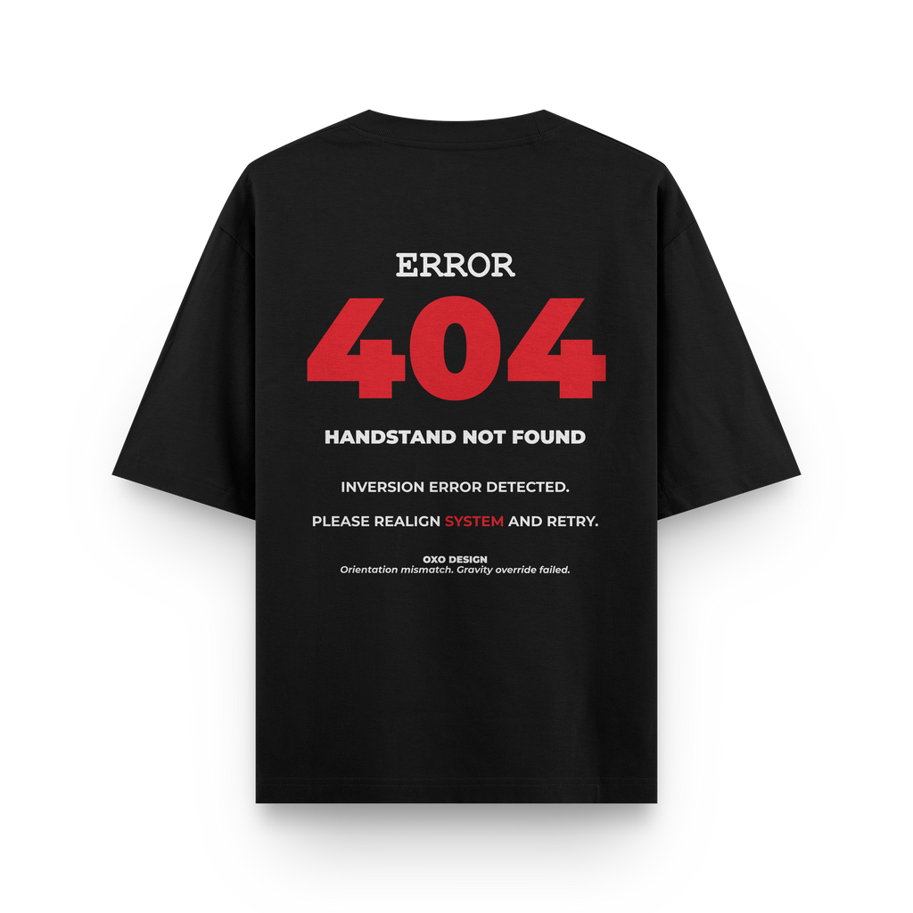 CAMISETA ERROR 404 - MOVEMENT NOT FOUND