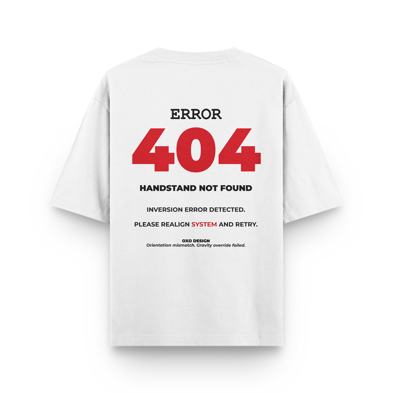 CAMISETA ERROR 404 - MOVEMENT NOT FOUND