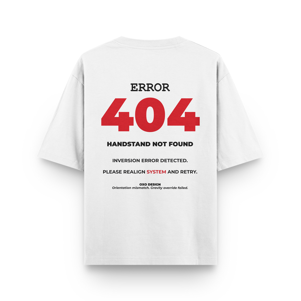 CAMISETA ERROR 404 - MOVEMENT NOT FOUND