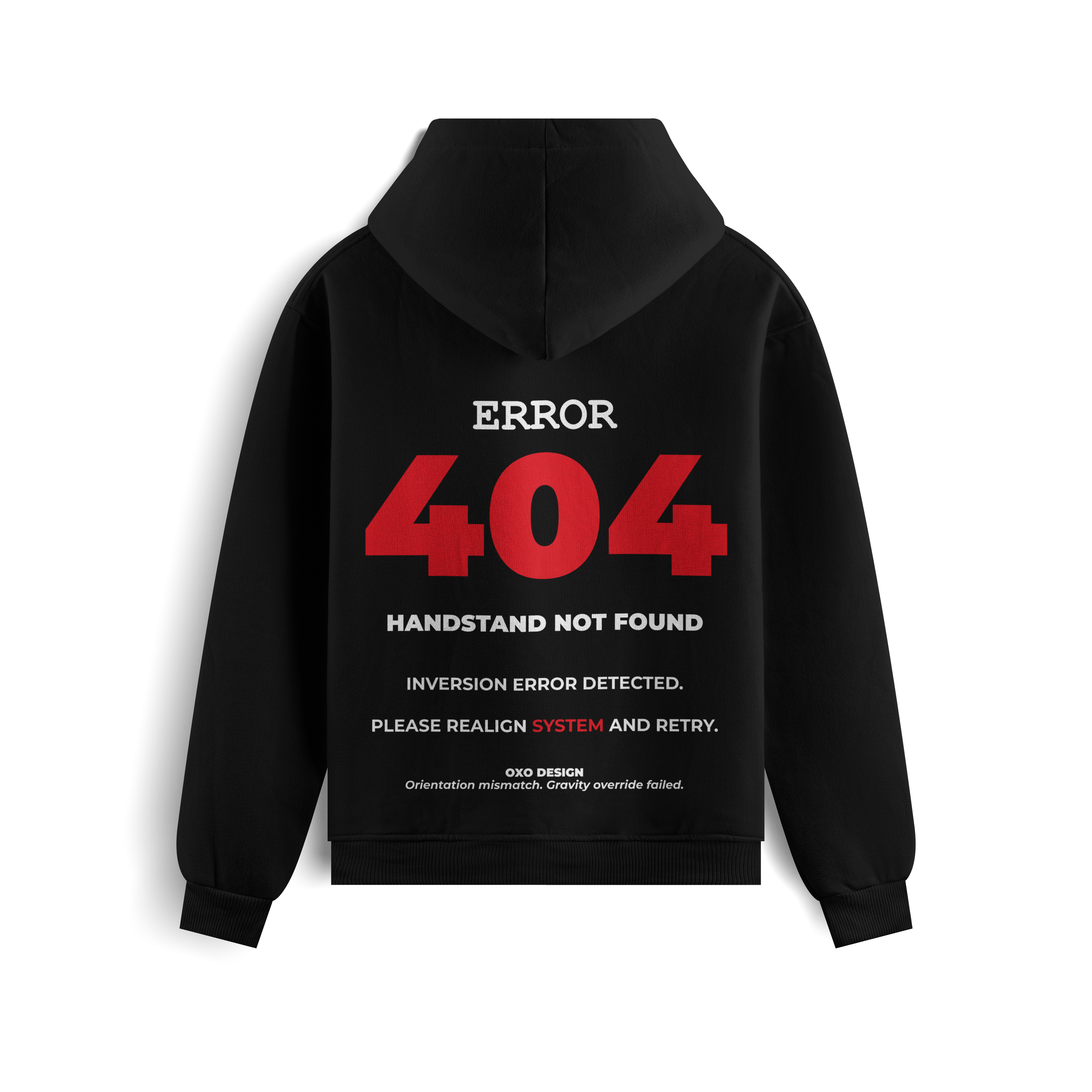 SUDADERA OVERSIZE ERROR 404 - MOVEMENT NOT FOUND