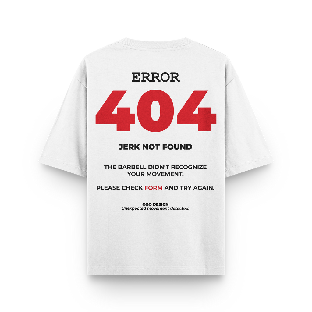 CAMISETA ERROR 404 - MOVEMENT NOT FOUND