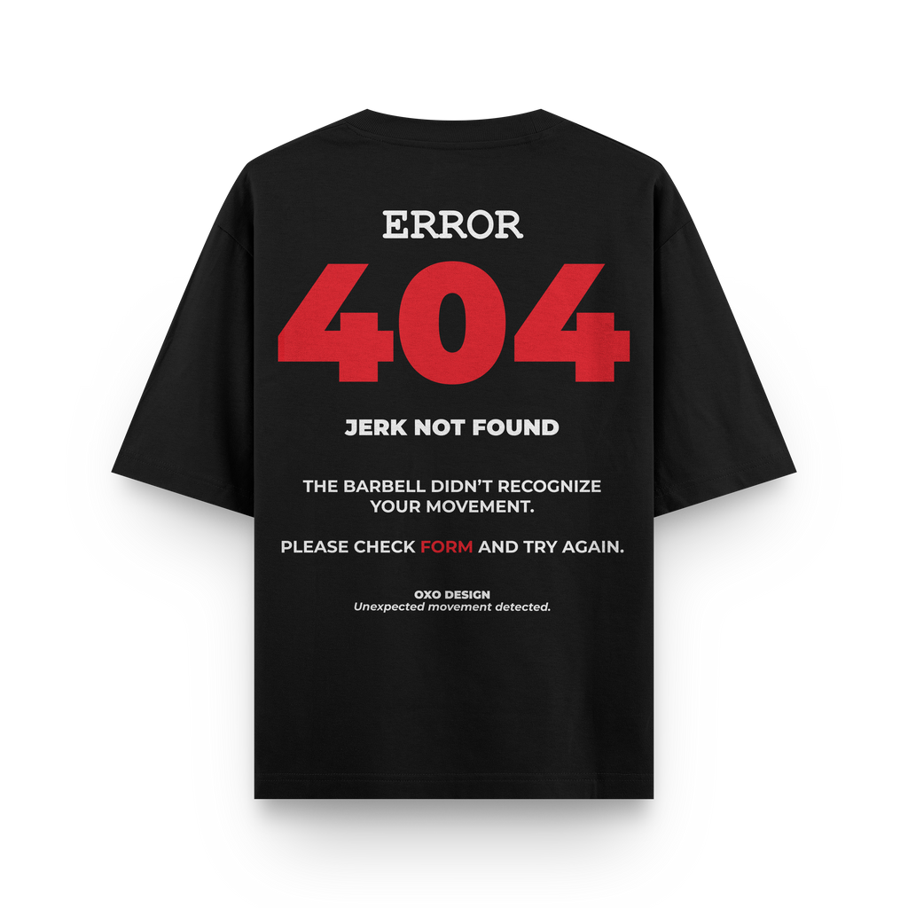 CAMISETA ERROR 404 - MOVEMENT NOT FOUND