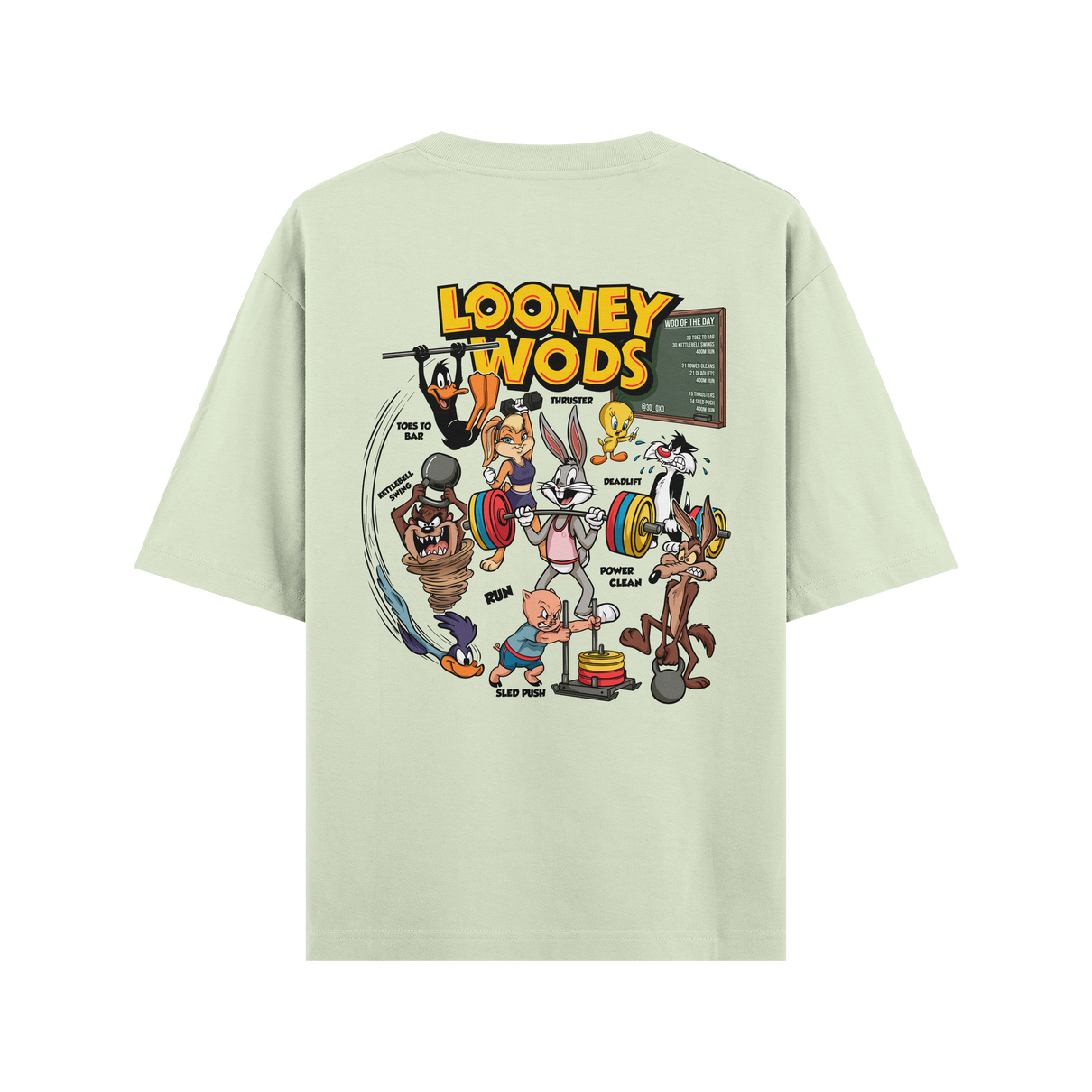 CAMISETA OVERSIZE LOONEY WODS
