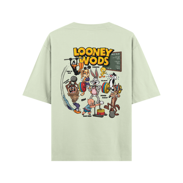 CAMISETA OVERSIZE LOONEY WODS OXO DESIGN