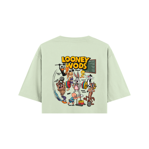 CROP TOP OVERSIZE CORTADO LOONEY WODS