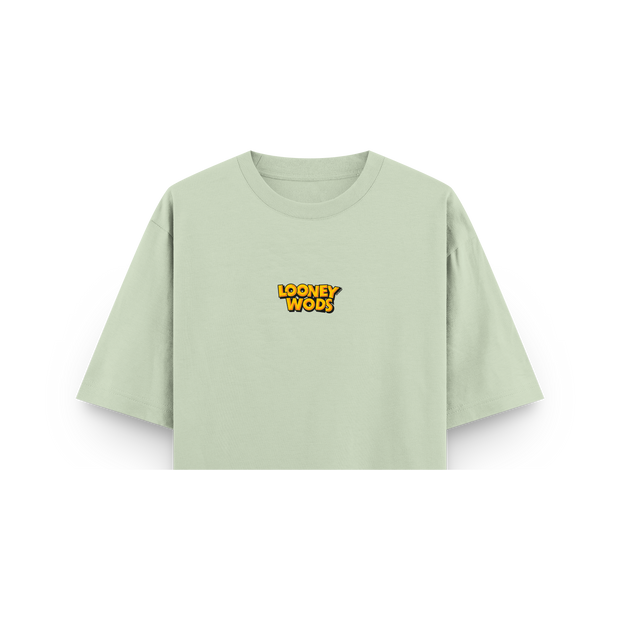 CROP TOP OVERSIZE CORTADO LOONEY WODS OXO DESIGN
