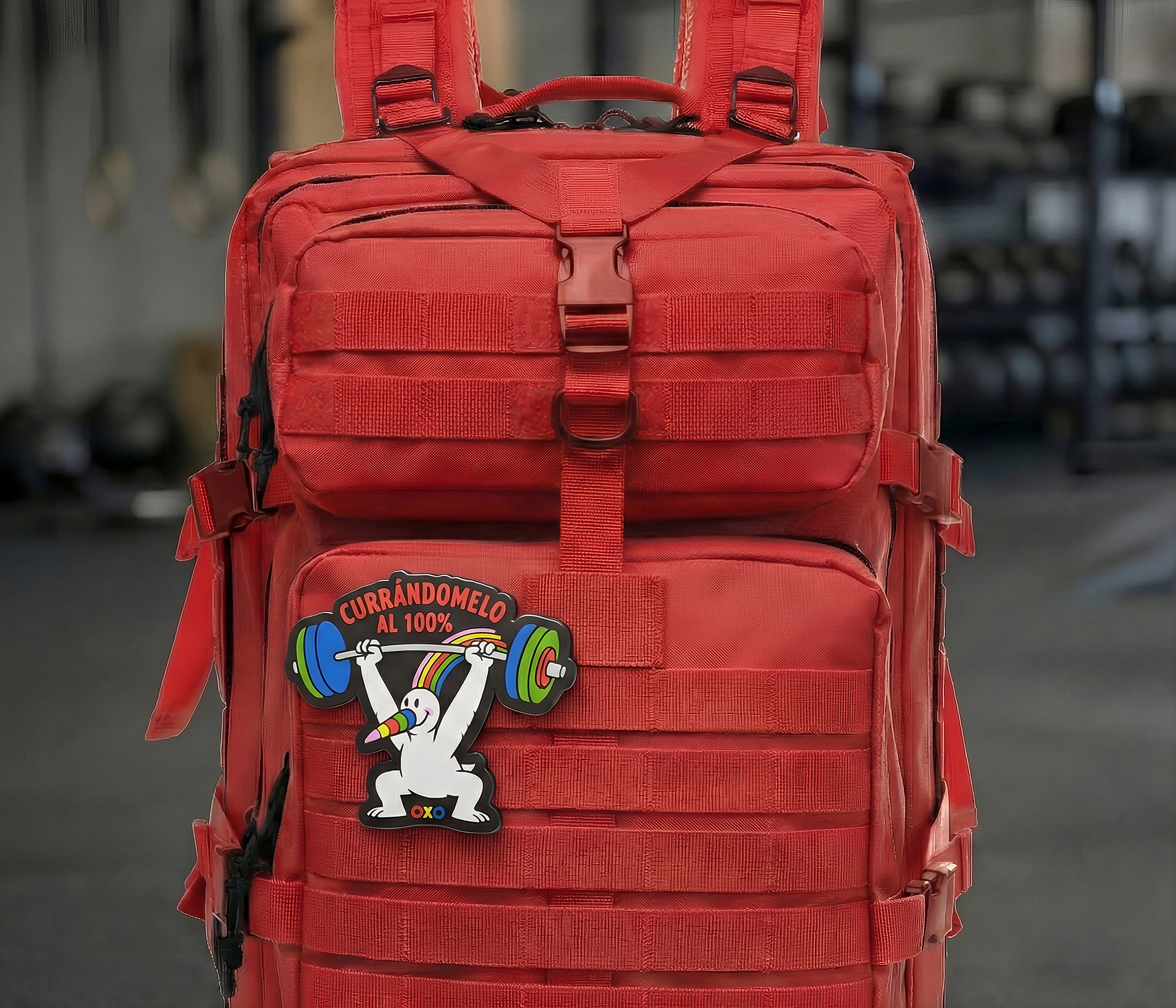 PARCHE BORDADO - CURRO CROSSFITERO