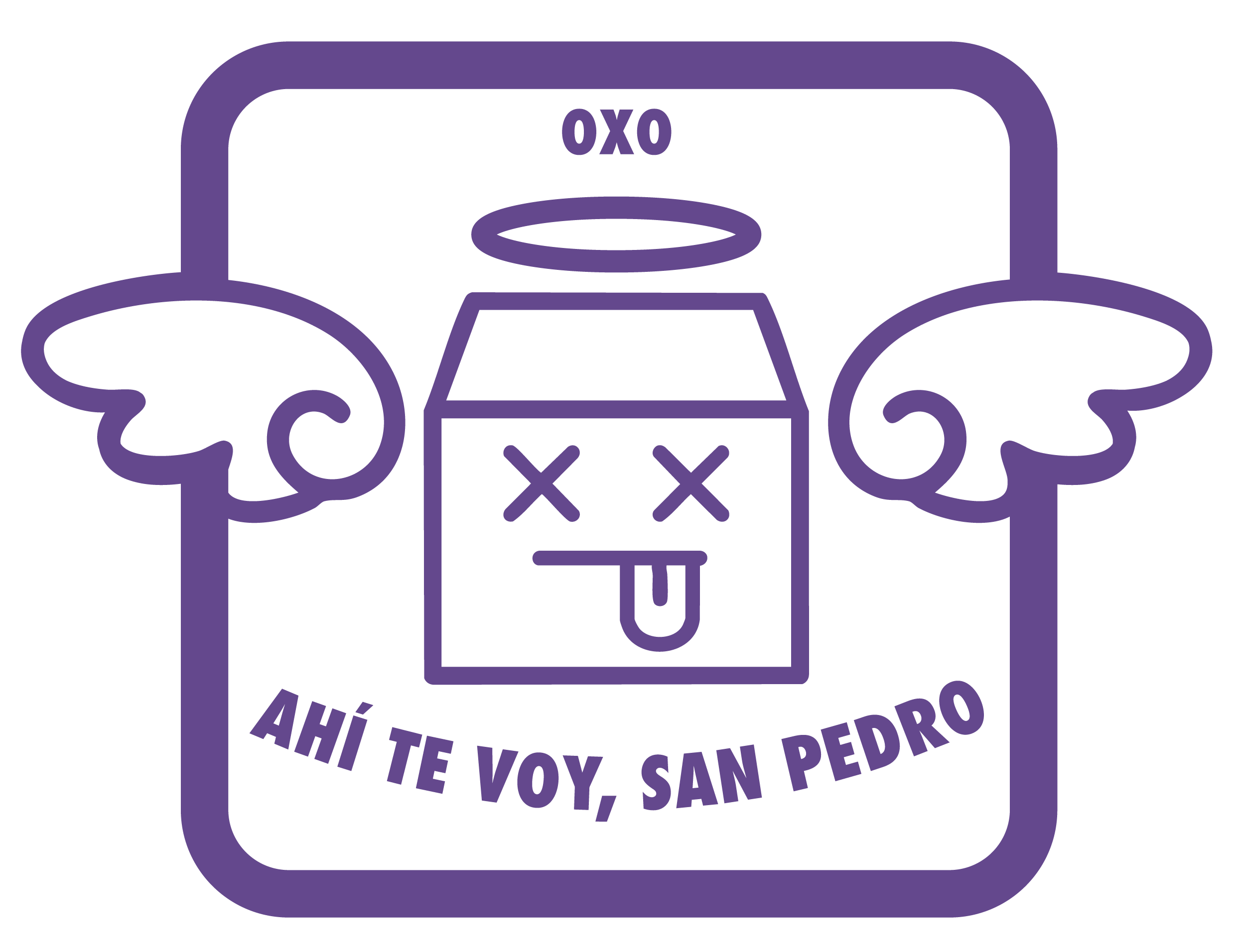 PARCHE 3D - AHÍ TE VOY