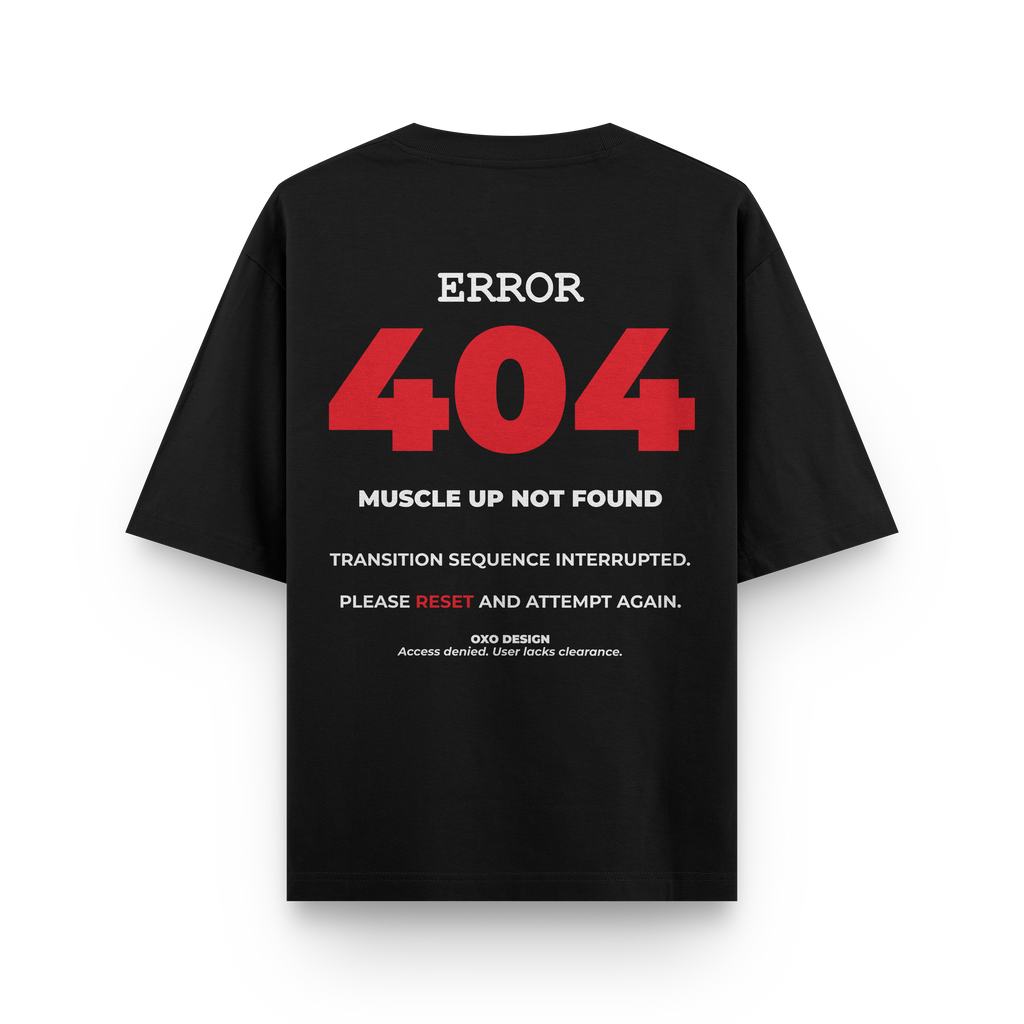 CAMISETA ERROR 404 - MOVEMENT NOT FOUND