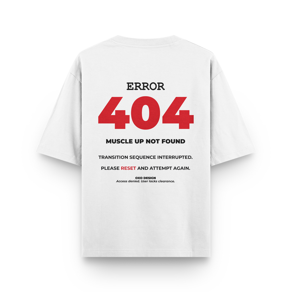 CAMISETA ERROR 404 - MOVEMENT NOT FOUND