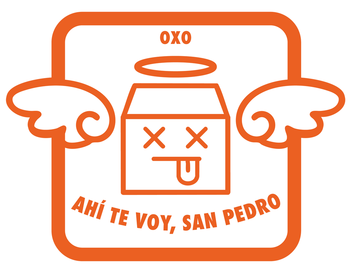 PARCHE 3D - AHÍ TE VOY OXO DESIGN