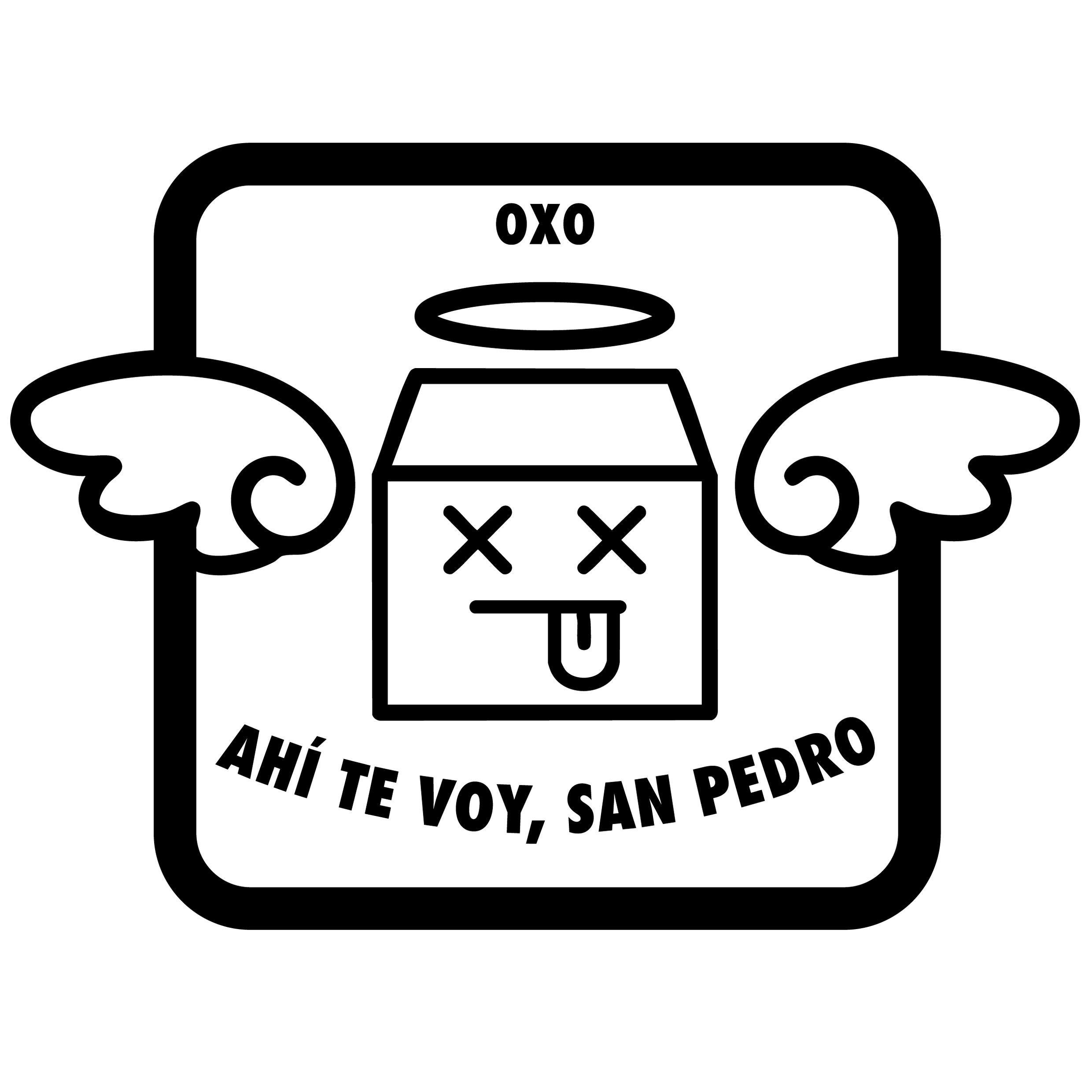 PARCHE 3D - AHÍ TE VOY