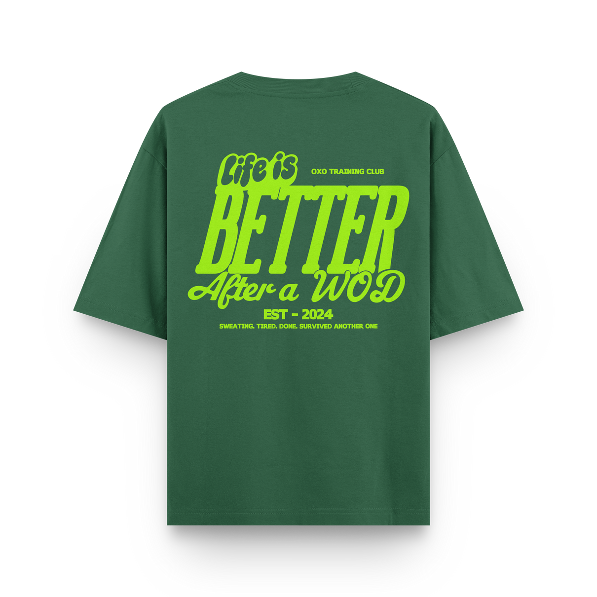 CAMISETA OVERSIZE LIFE IS BETTER