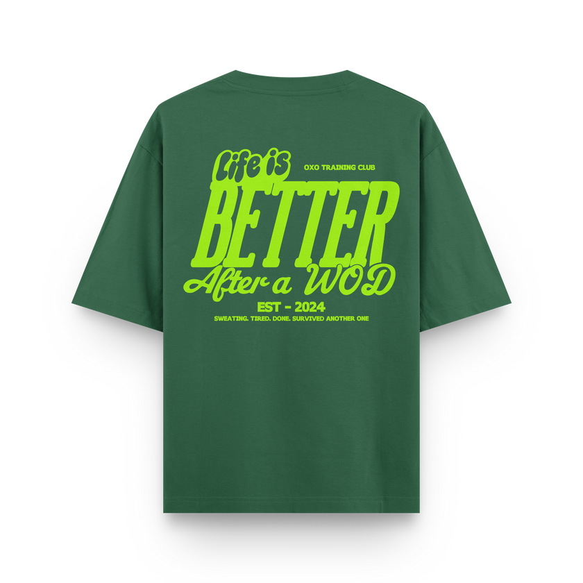 CAMISETA OVERSIZE LIFE IS BETTER