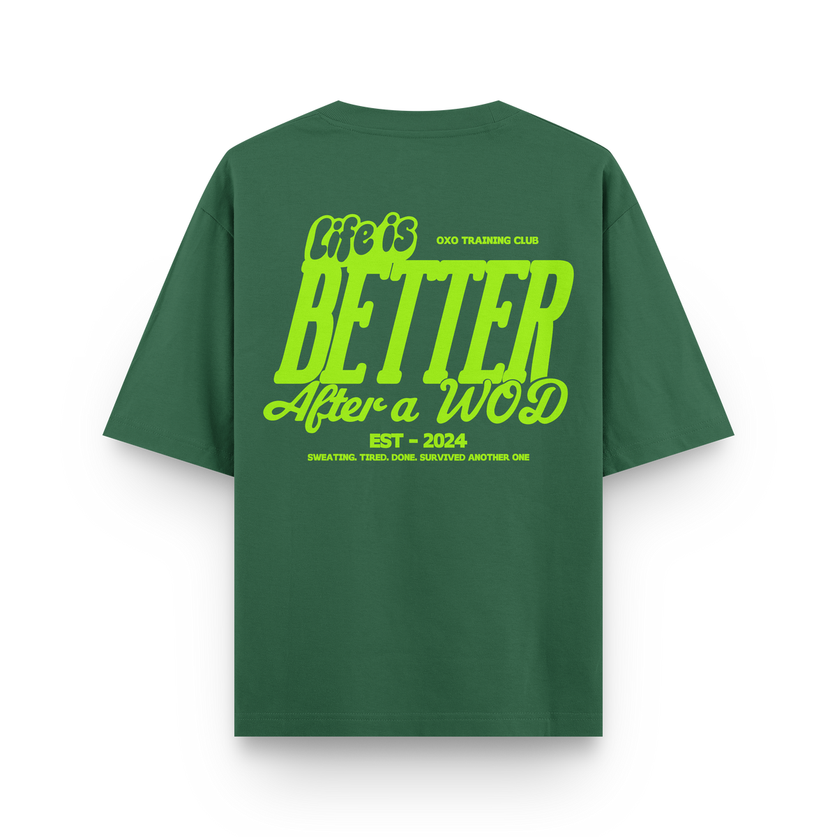 CAMISETA OVERSIZE LIFE IS BETTER