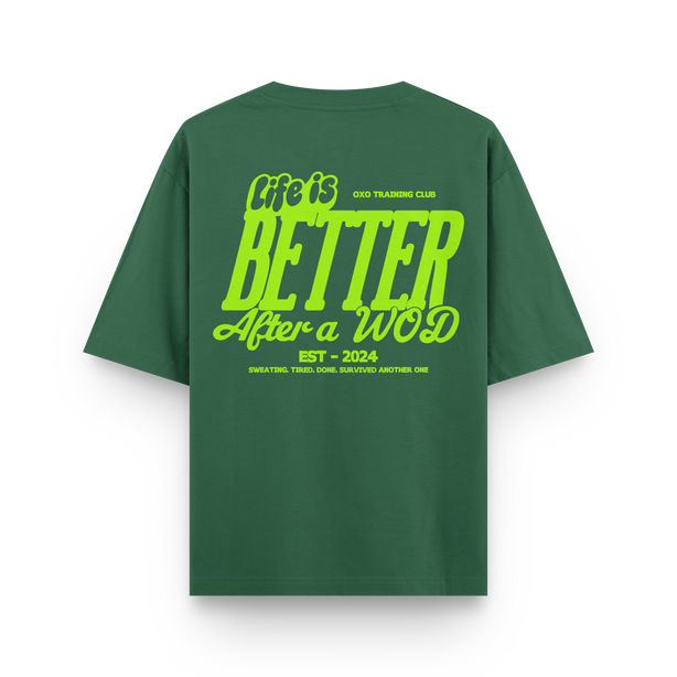CAMISETA OVERSIZE LIFE IS BETTER
