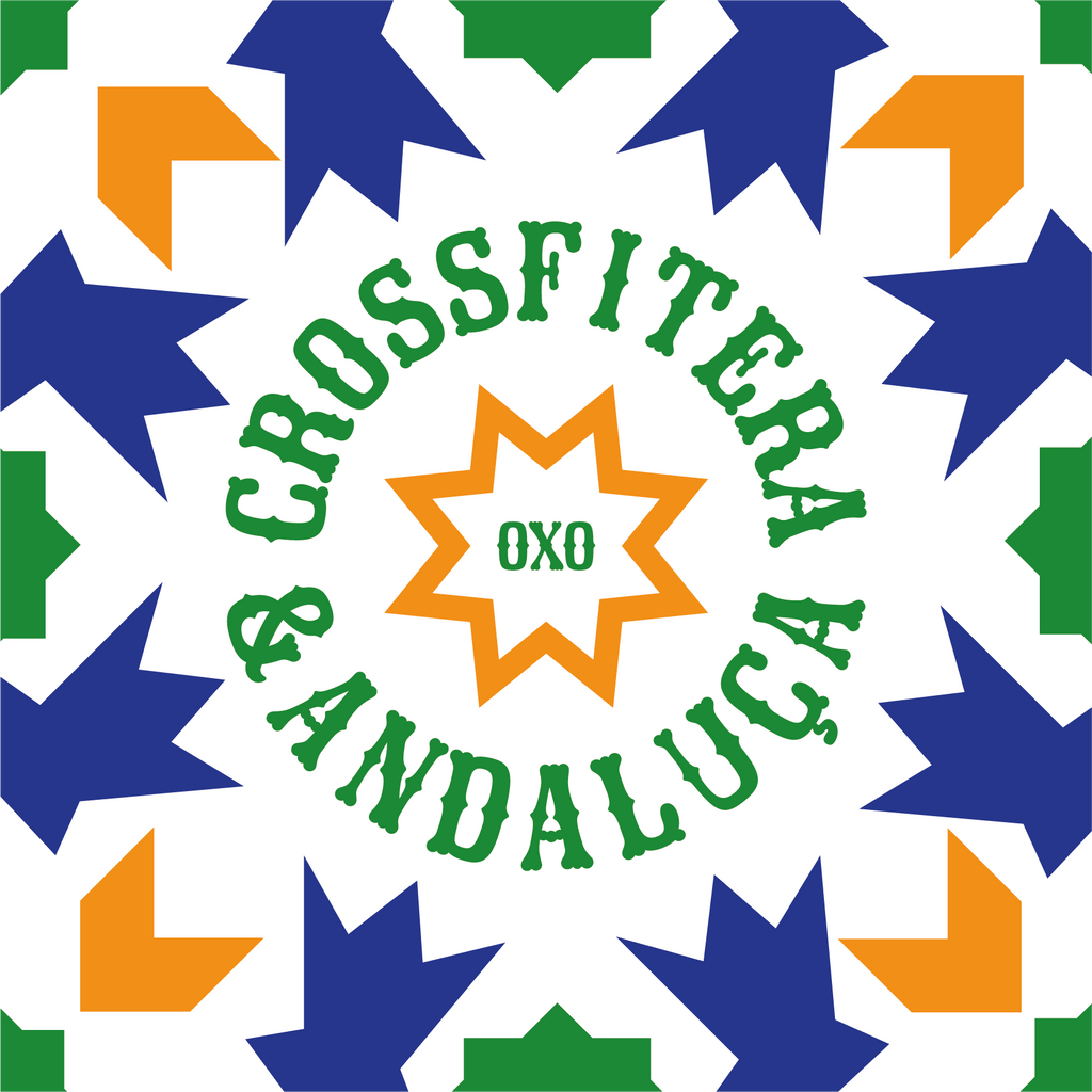 PARCHE BORDADO- CROSSFITERO/A ANDALÚH