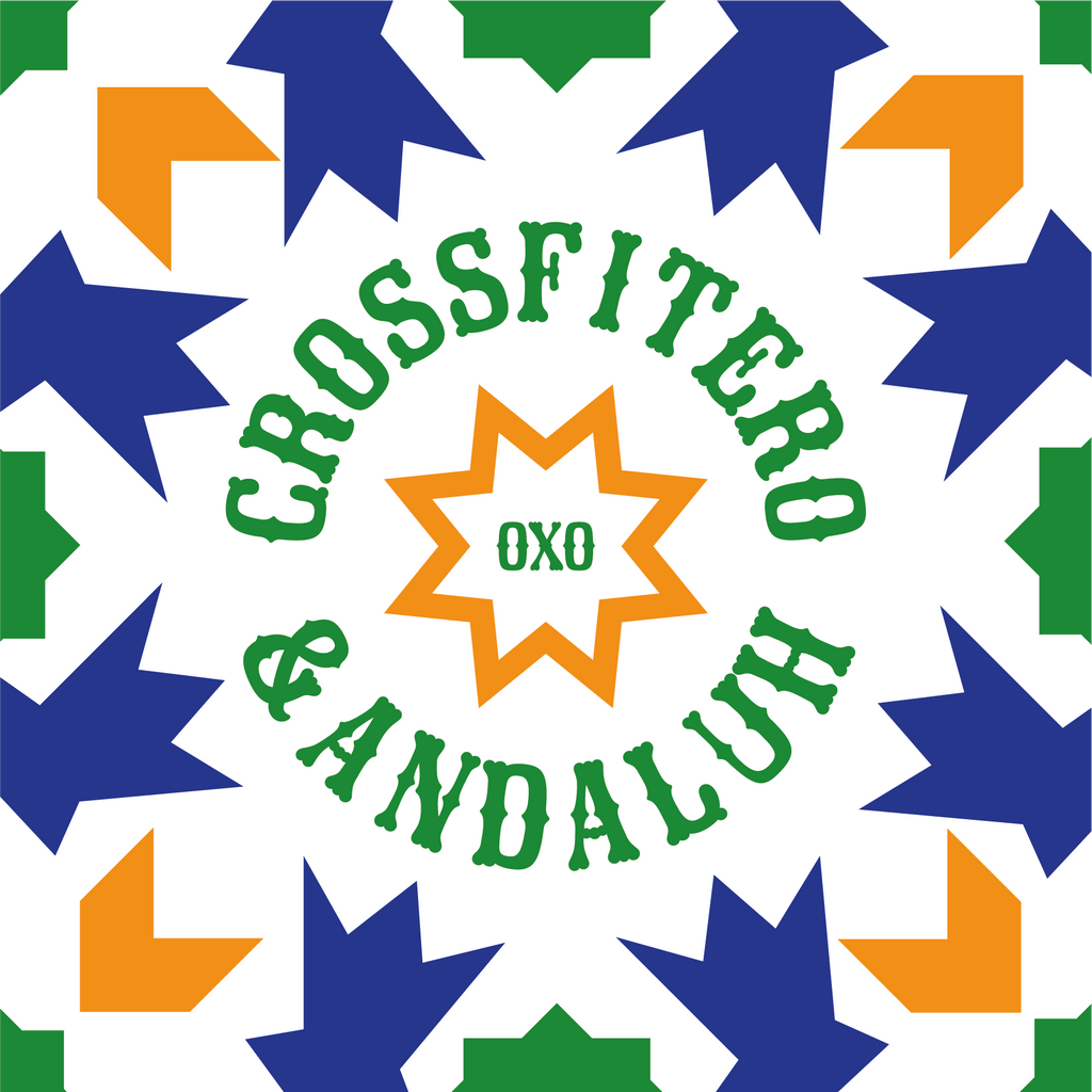 PARCHE BORDADO- CROSSFITERO/A ANDALÚH