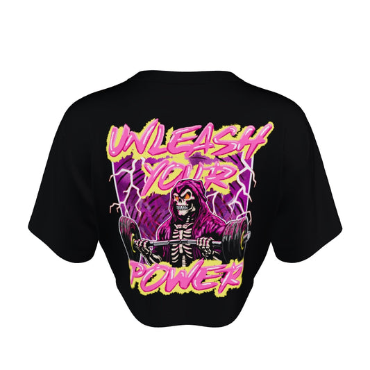 CROP TOP "UNLEASH YOUR POWER"