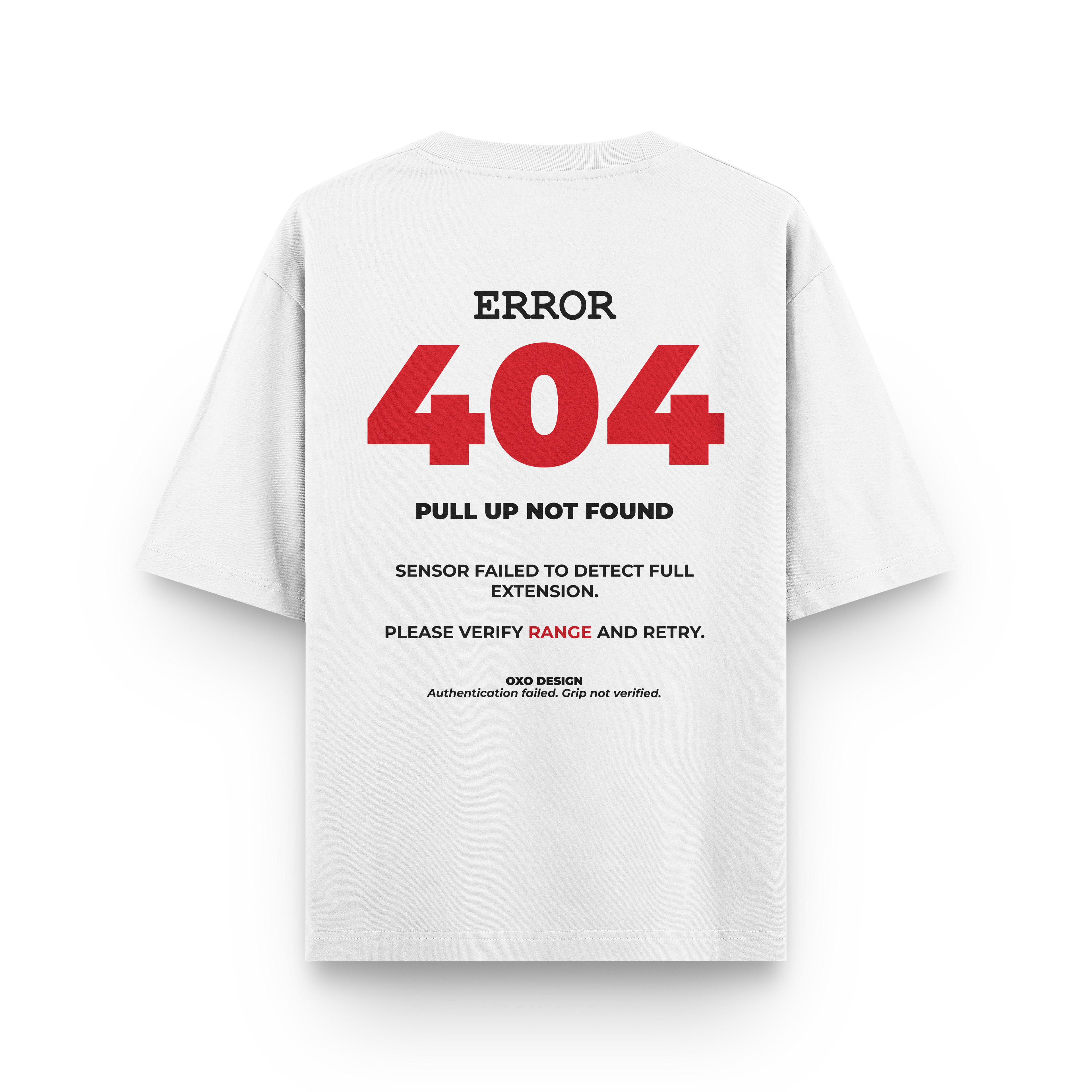 CAMISETA ERROR 404 - MOVEMENT NOT FOUND