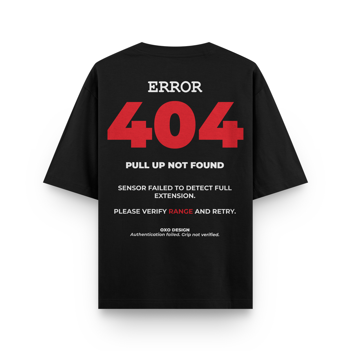 CAMISETA ERROR 404 - MOVEMENT NOT FOUND