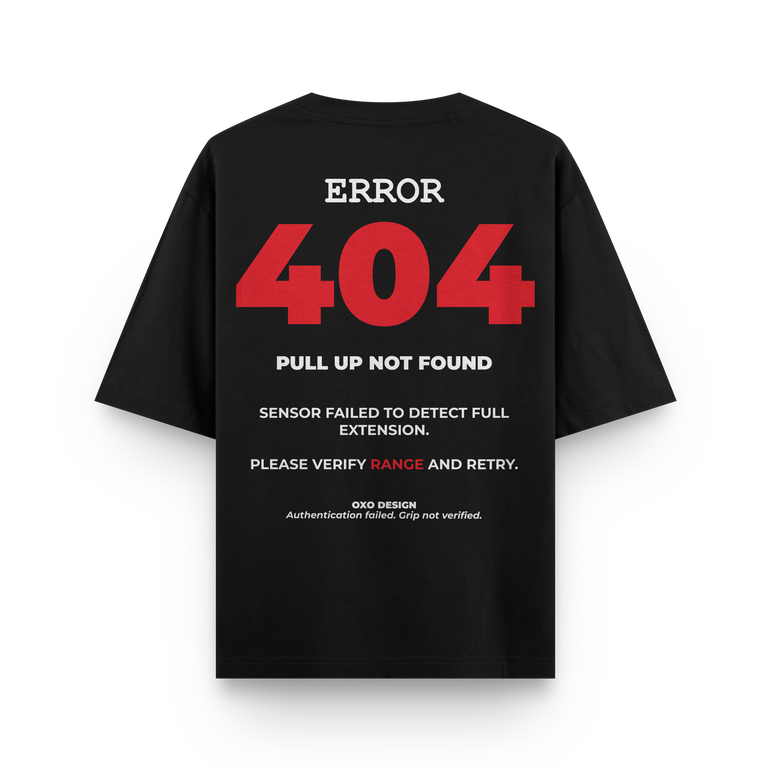 CAMISETA ERROR 404 - MOVEMENT NOT FOUND