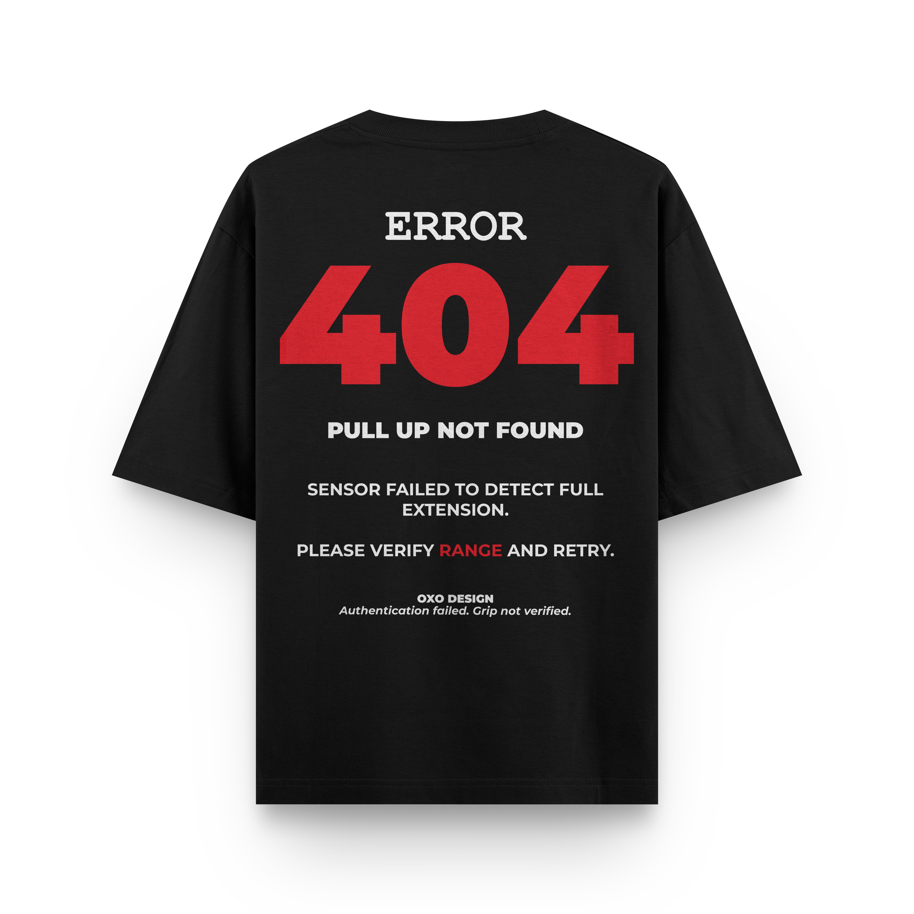 CAMISETA ERROR 404 - MOVEMENT NOT FOUND