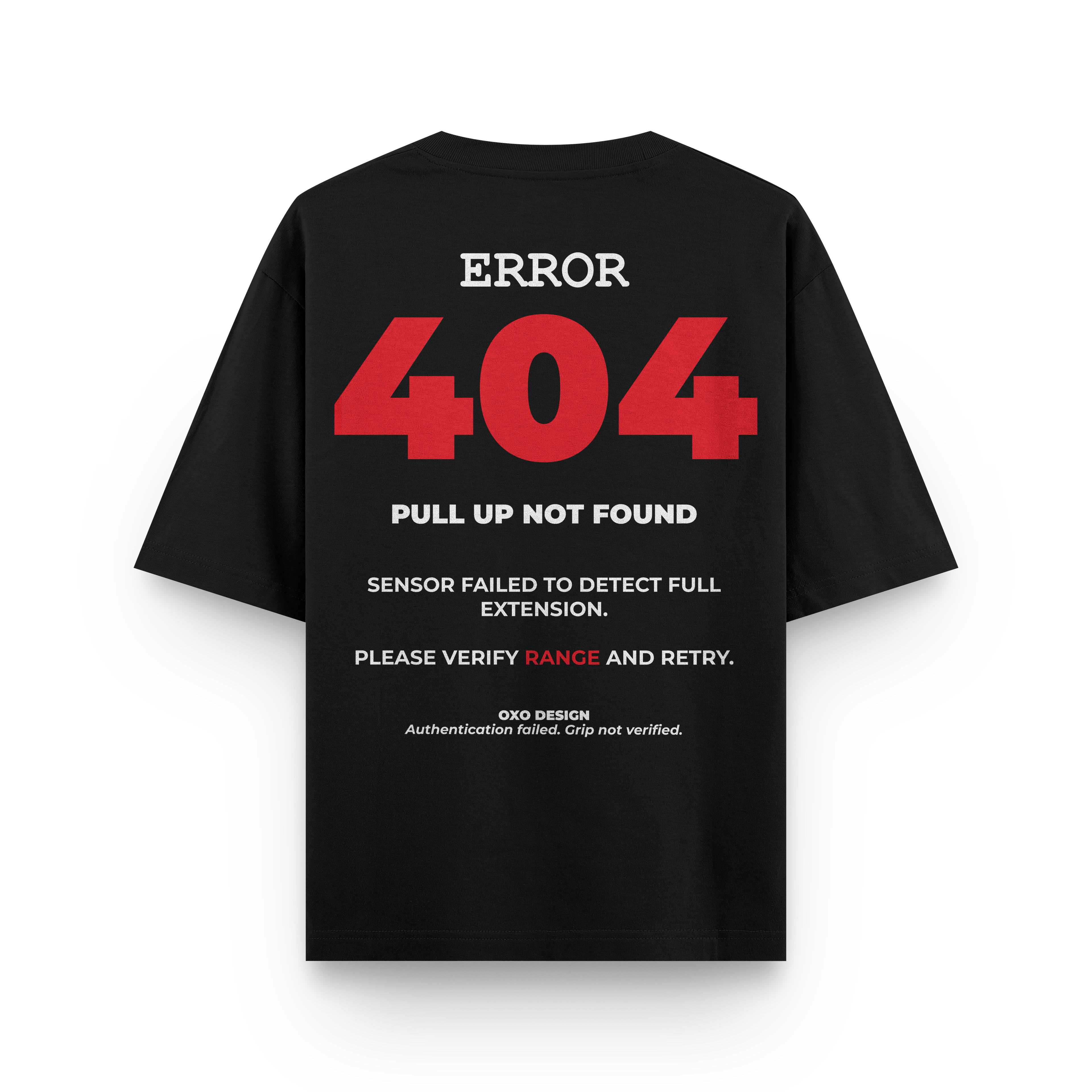 CAMISETA ERROR 404 - MOVEMENT NOT FOUND