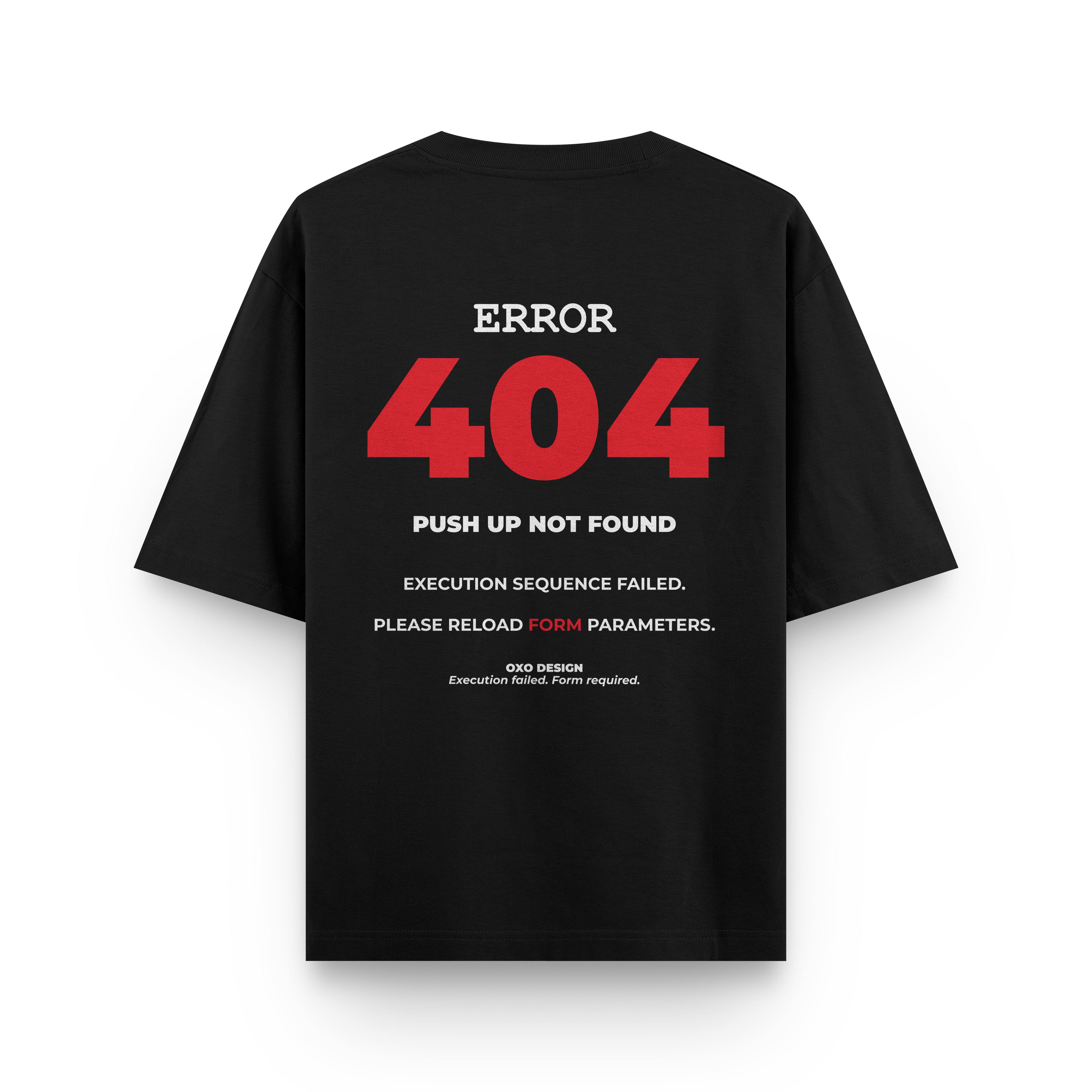 CAMISETA ERROR 404 - MOVEMENT NOT FOUND