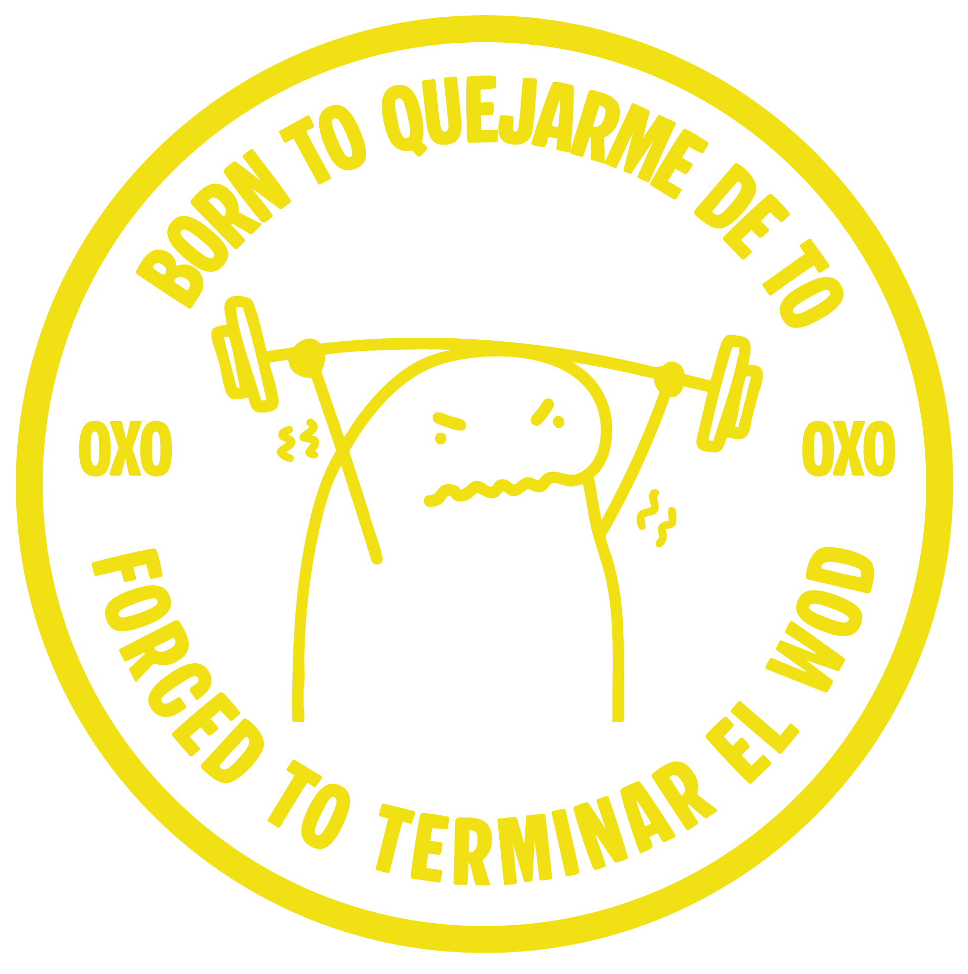 PARCHE 3D - BORN TO QUEJARME DE TÓ