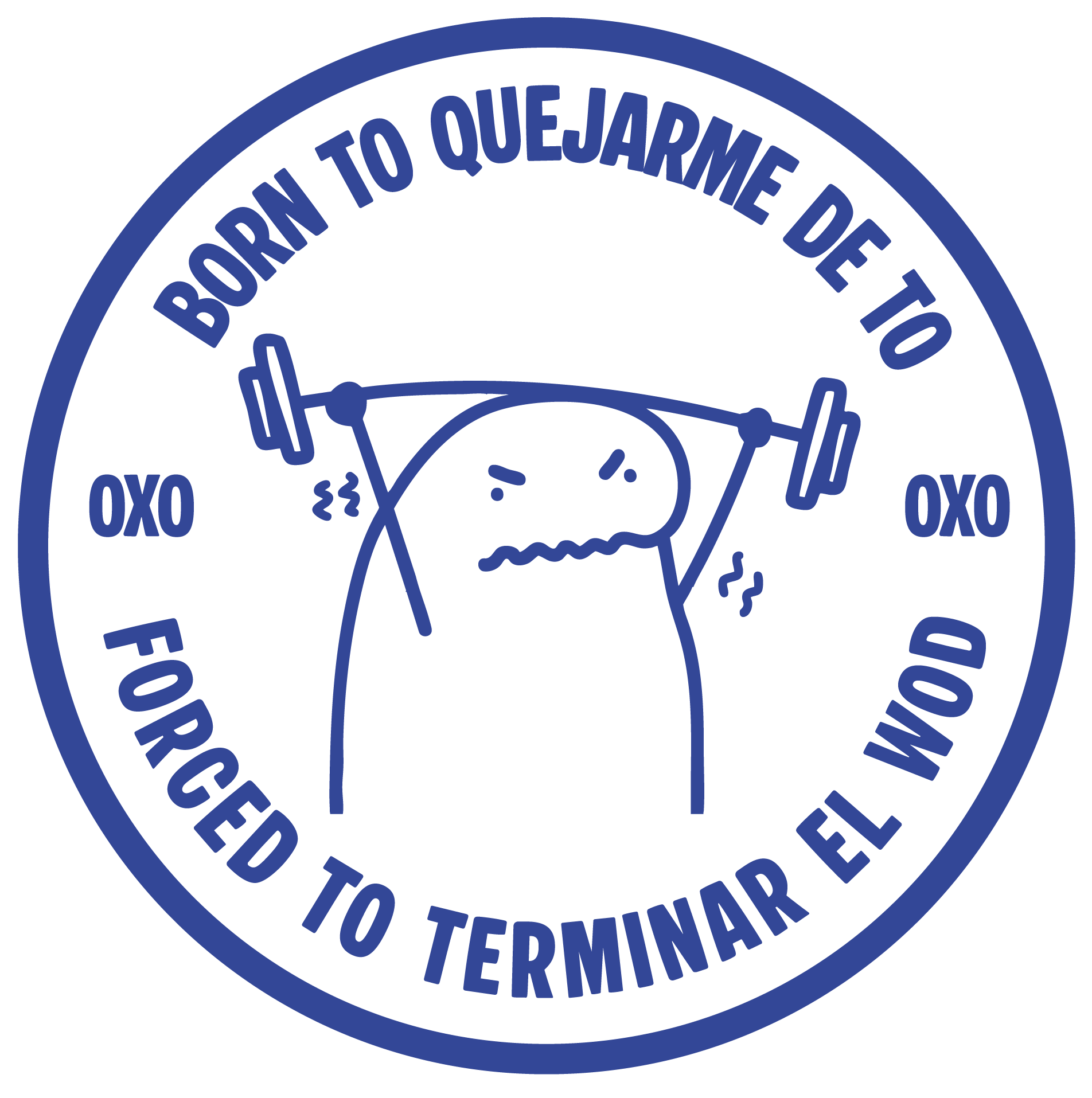 PARCHE 3D - BORN TO QUEJARME DE TÓ