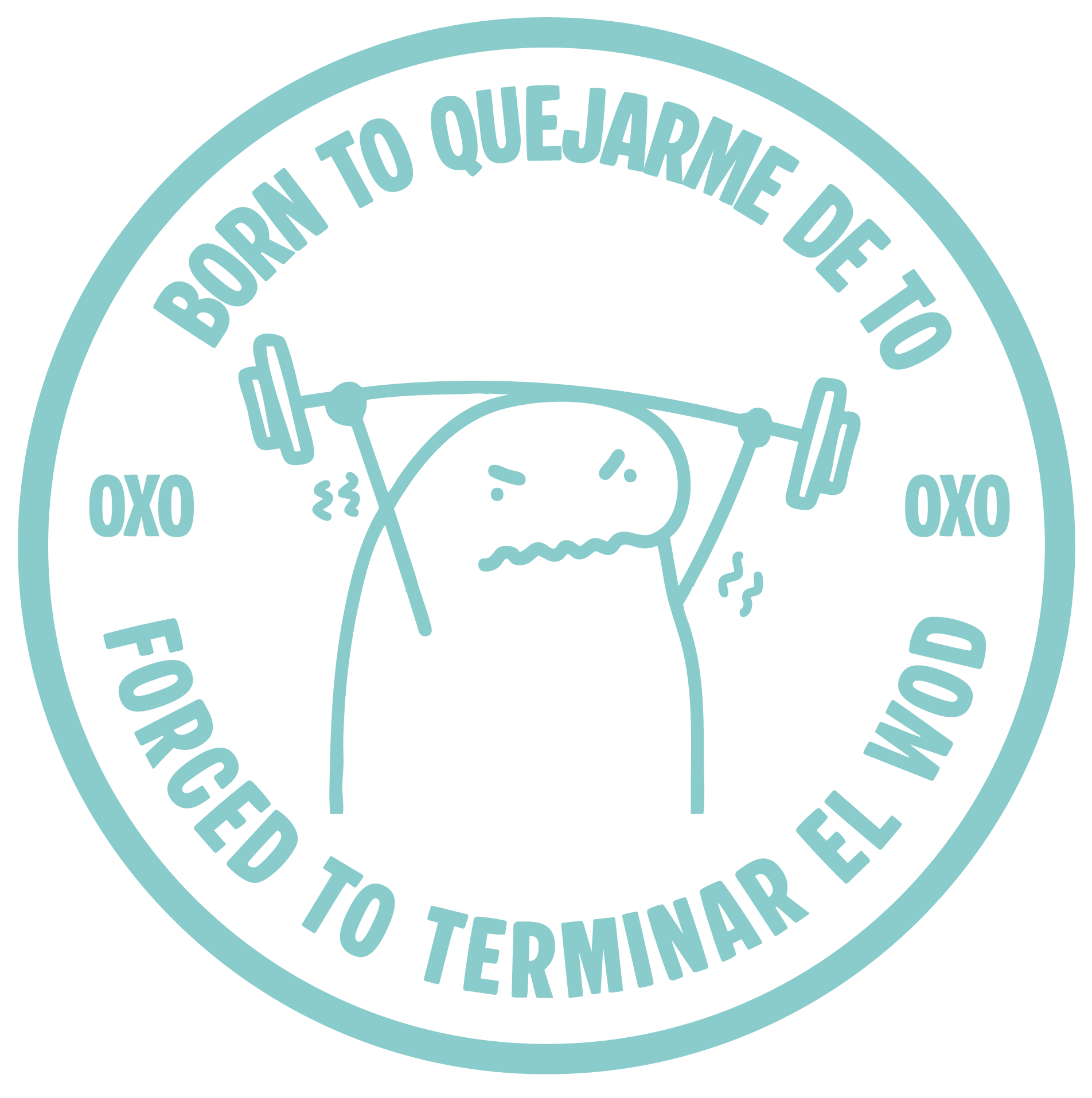 PARCHE 3D - BORN TO QUEJARME DE TÓ